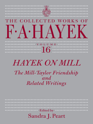 cover image of Hayek on Mill
